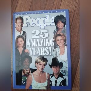COLLECTORSEDITION PEOPLEWEEKLY25 AMAZINGYEARS.. ALL PAGES IN MINT CONDITION, NO